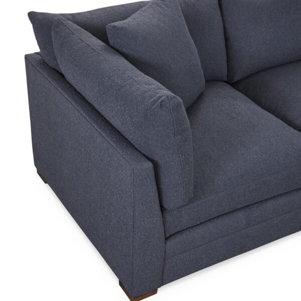 Audrey Upholstered Large Sofa Rise (3 Fabric Options) - Image 5