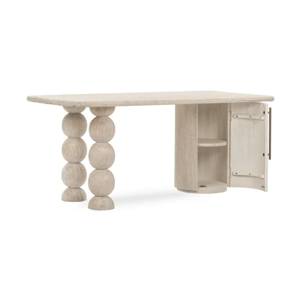 Adir Solid Wood Desk - Image 2