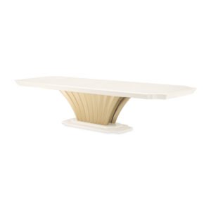 Fantosini Gold Creamy Pearl  Pedestal Dining Table