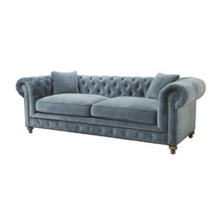 GREENWICH 96″ SOFA IN ANDREW RAW DENIM