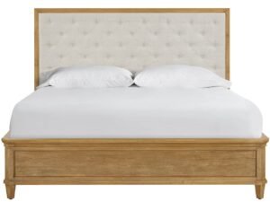 BRINDLE UPHOLSTERED BED KING