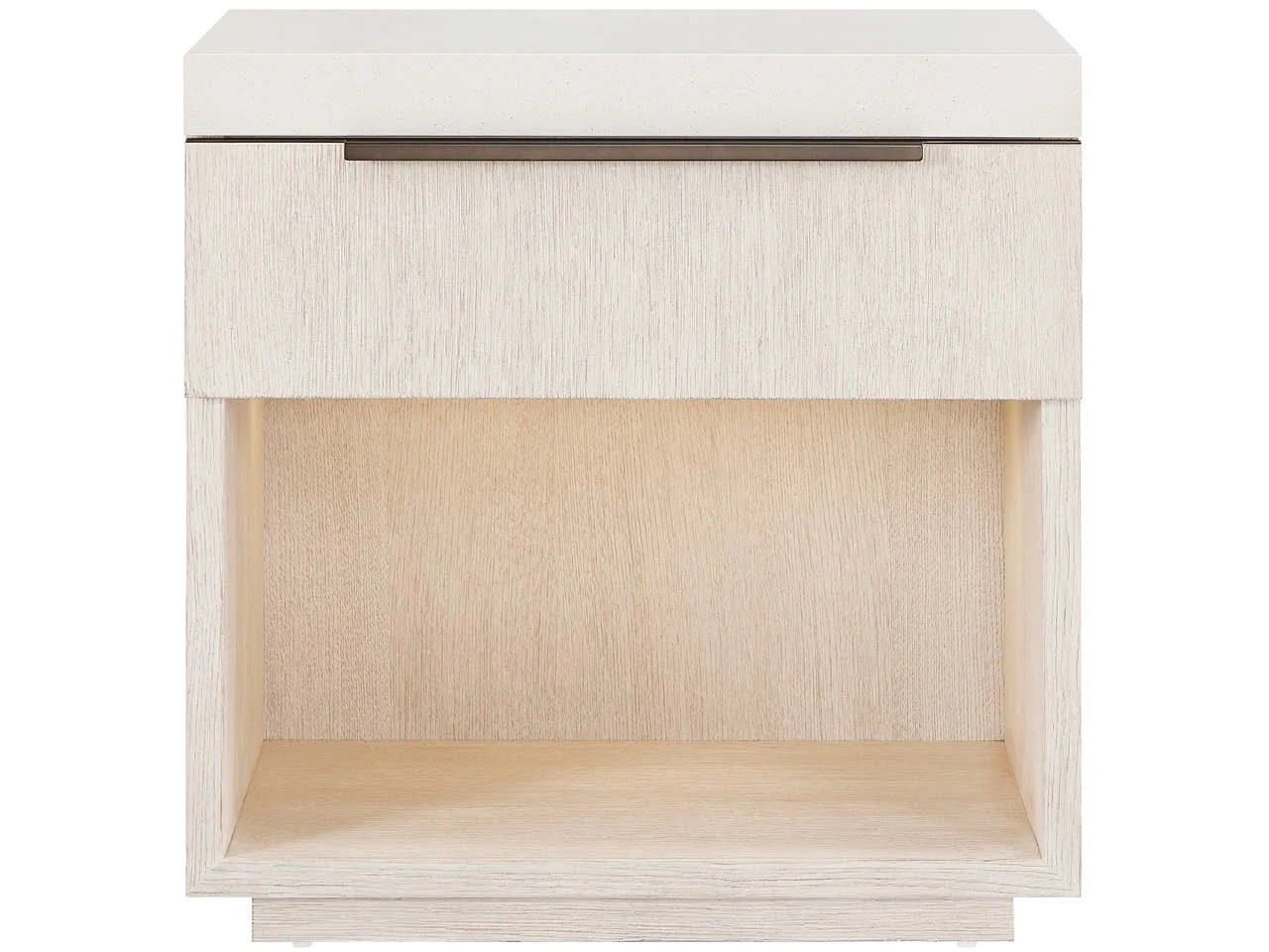 MODERN QUARTZ NIGHTSTAND