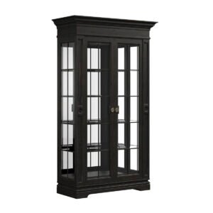 ATRIUM GLASS 2DR CABINET