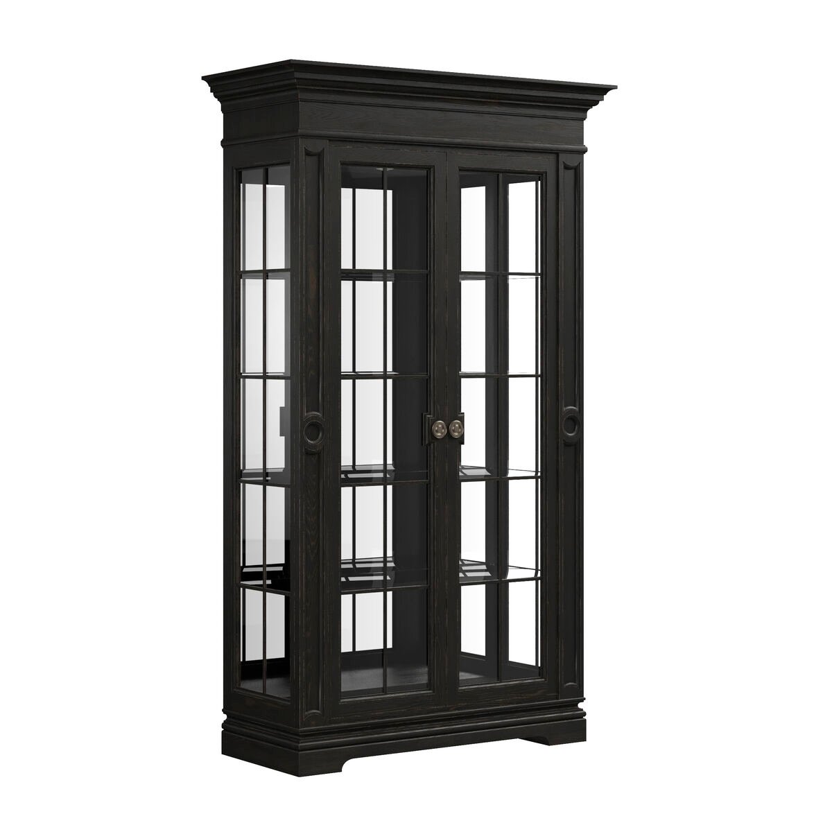 ATRIUM GLASS 2DR CABINET