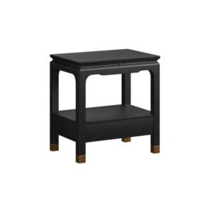 Eave Bedside Table - Ink
