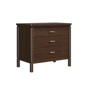 Verge 3 Drawer Nightstand