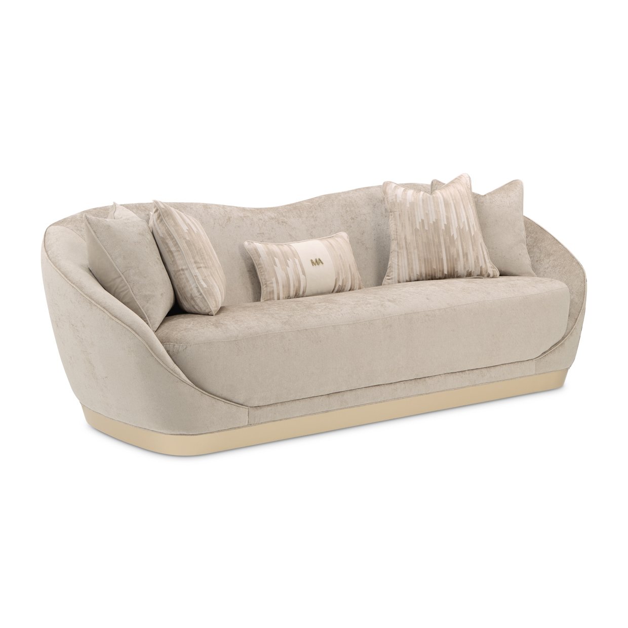 La Rachelle Champagne Sofa - Image 2