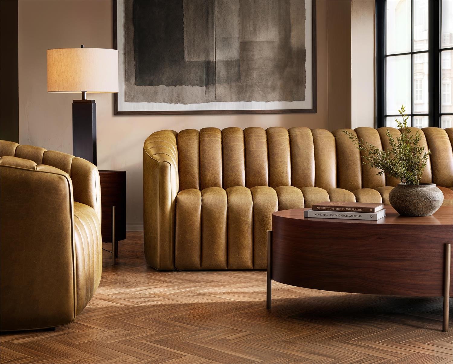 Brighton Leather Power Motion Sofa - Image 8