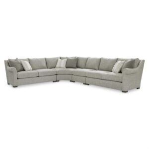Keirnan 4 Pc Fabric Sectional