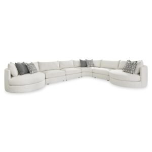 Ferris 6 Pc Fabric Sectional