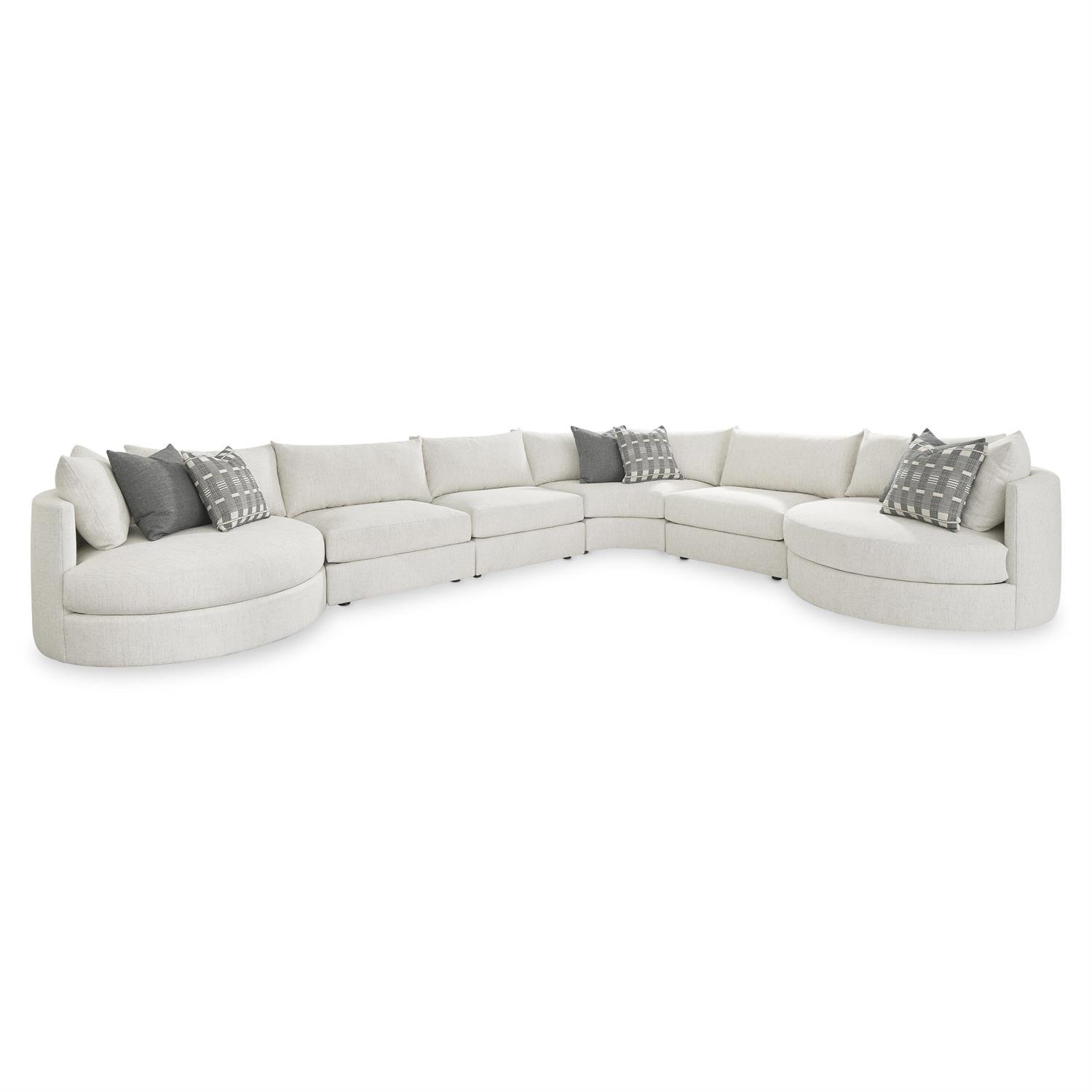 Ferris 6 Pc Fabric Sectional