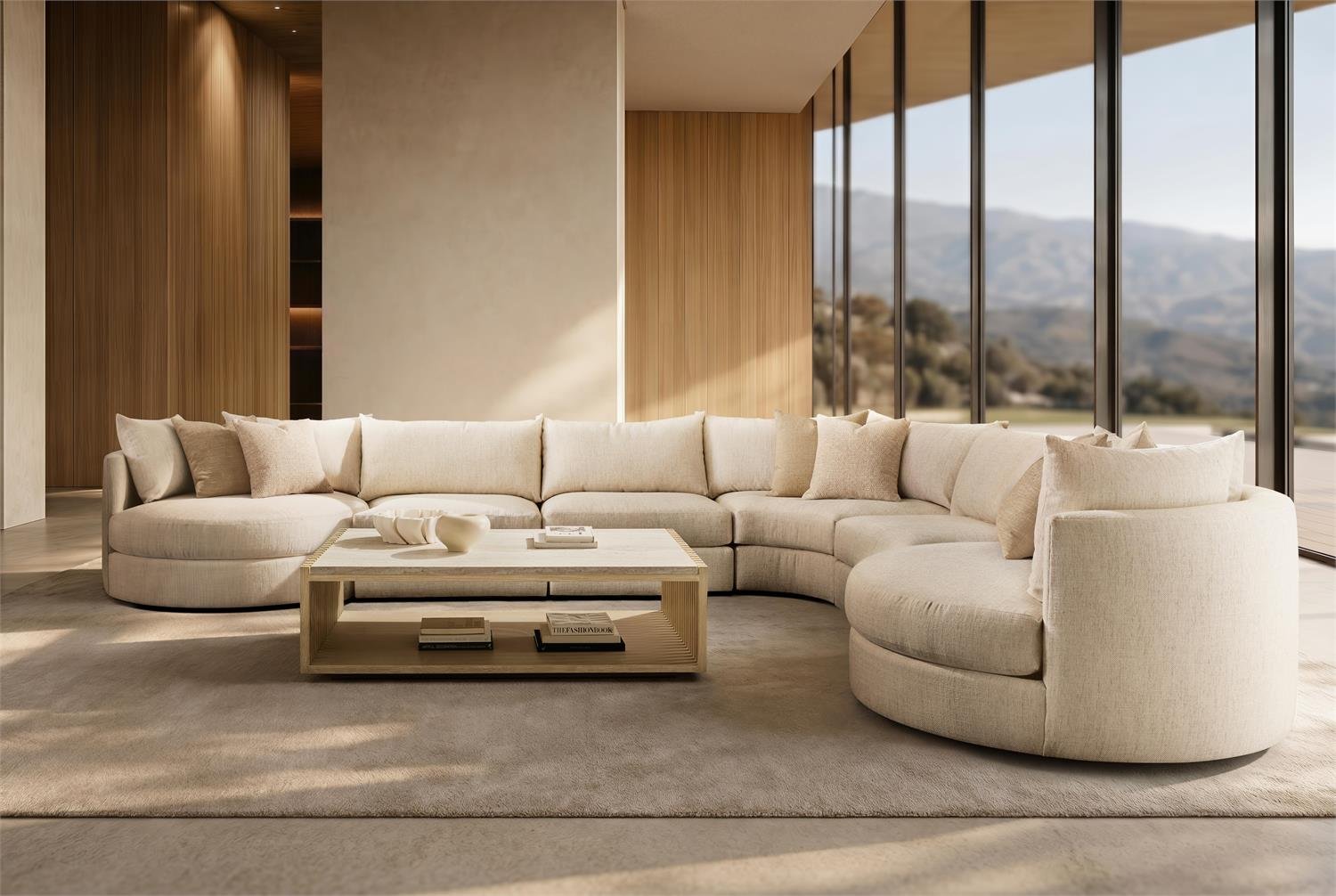 Ferris 6 Pc Fabric Sectional - Image 7