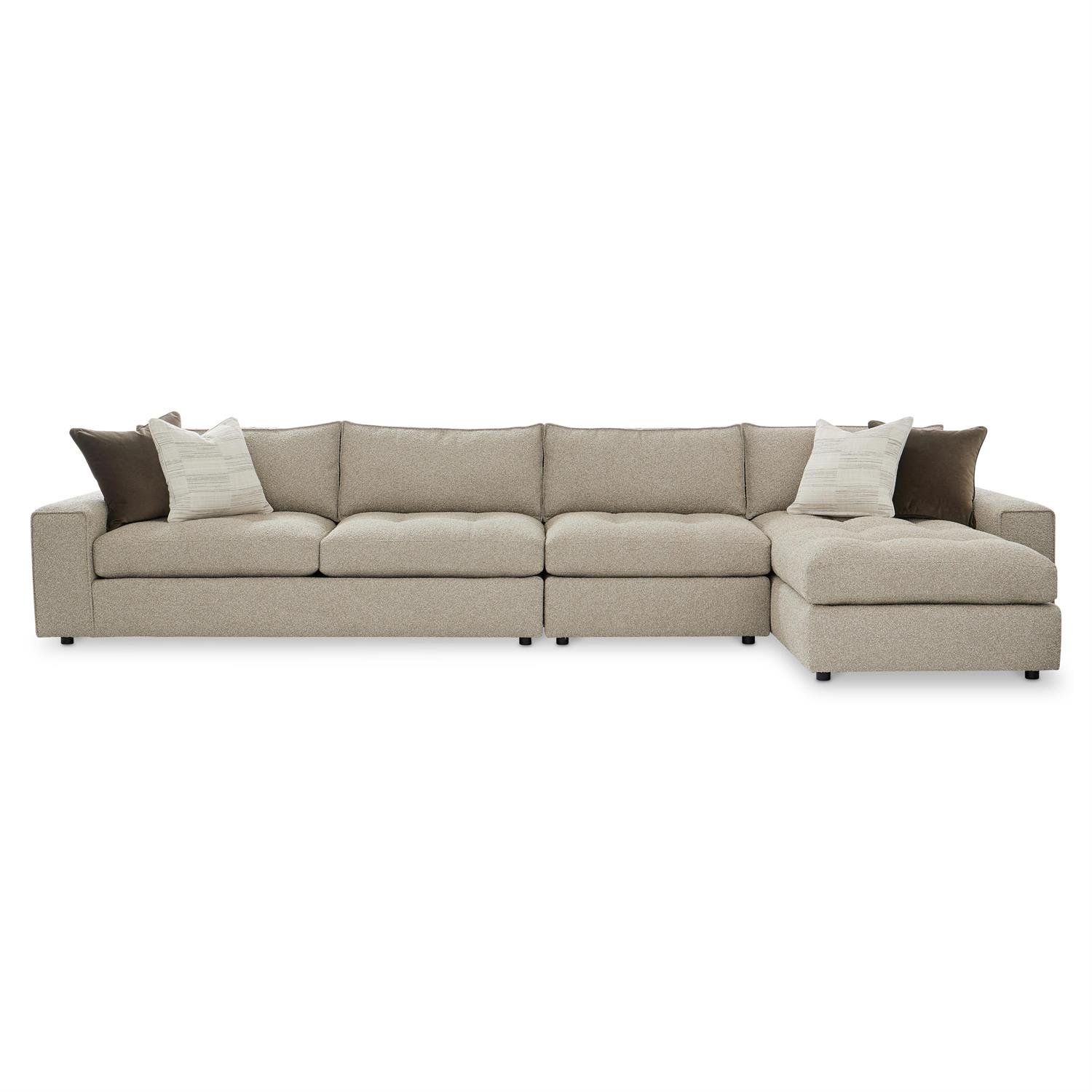 Nest 4 Pc Fabric Sectional