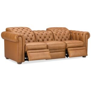 Glover Power Reclining Sofa with Power Headrest