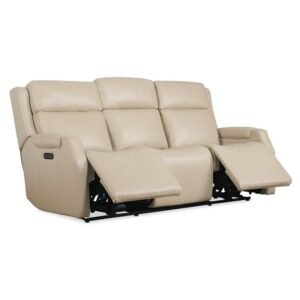Nelson Zero Gravity Power Sofa with Power Headrests and Lumbar